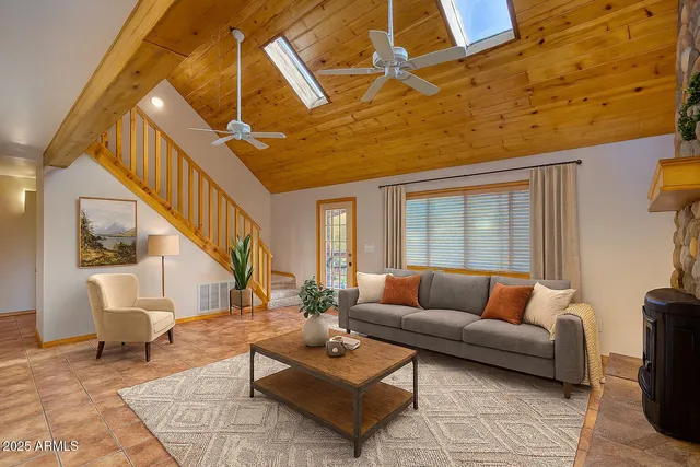 a view of a wooden floor