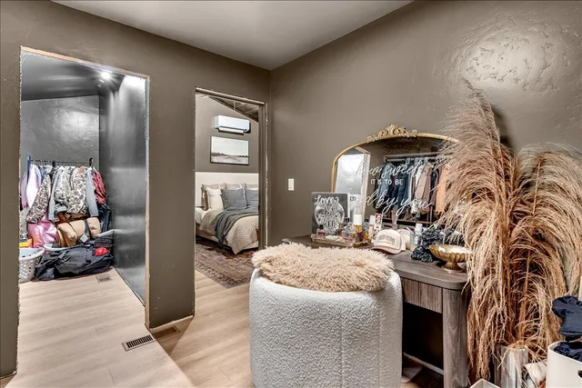 a view of storage and utility room