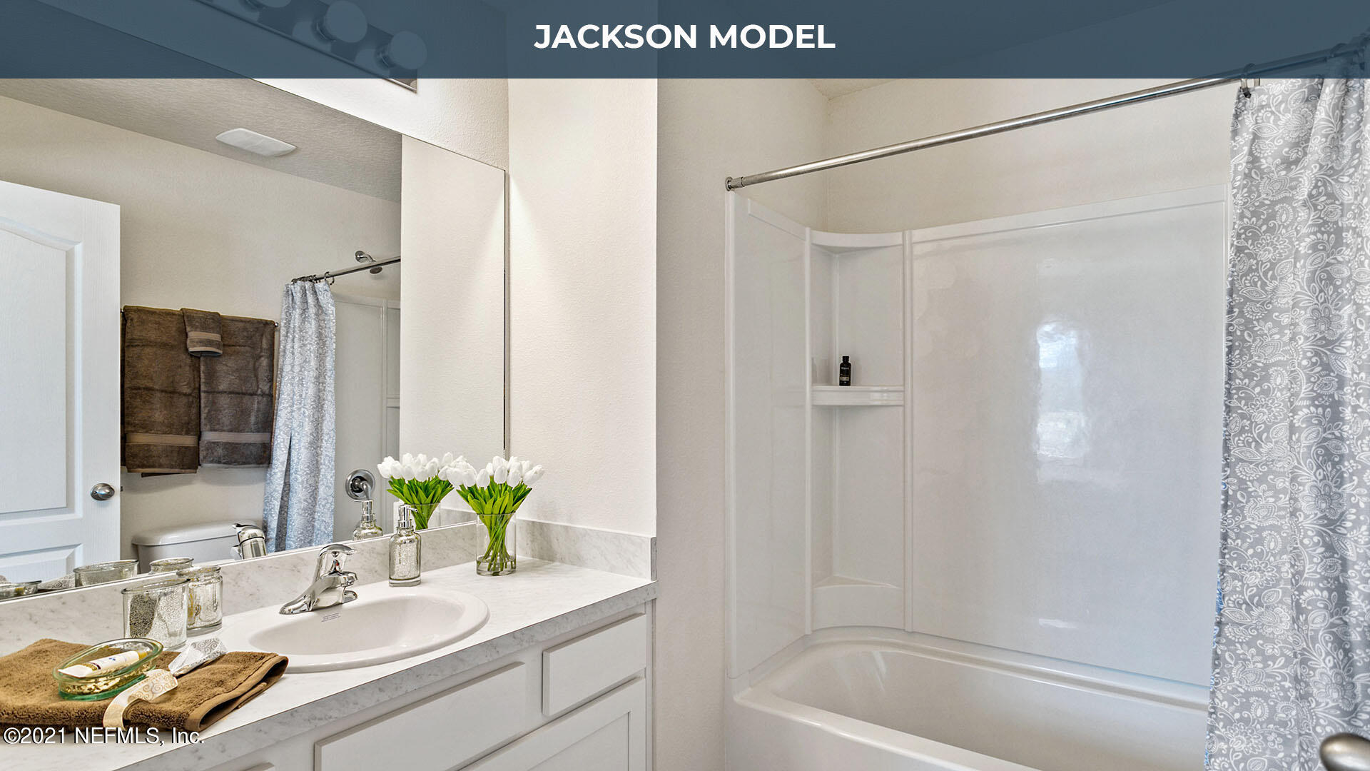 805 Gate Run Road Jacksonville, FL 32211 - Photo 12 of 25 a bathroom with a sink and a mirror