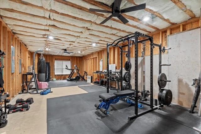 5320 North Helton Road Winston, GA 30187 - Photo 48 of 54 a view of a room with gym equipment