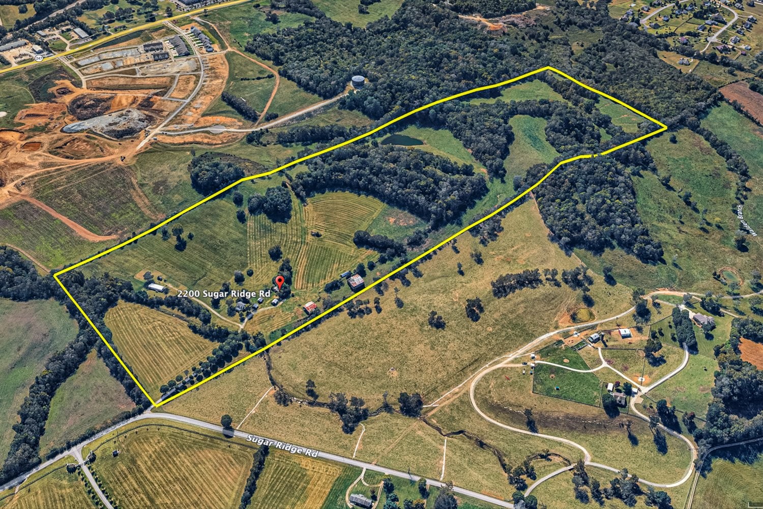 2200 Sugar Ridge Road Spring Hill, TN 37174 - Photo 37 of 41 an aerial view of a house