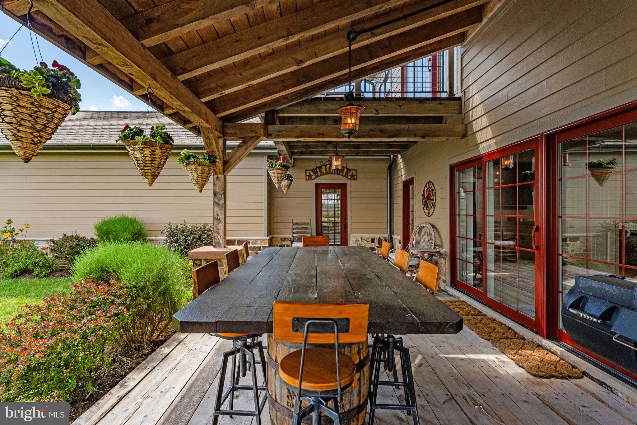 820 Shadyside Road Elk Garden, WV 26717 - Photo 91 of 138 Outdoor Dining/Grill Area