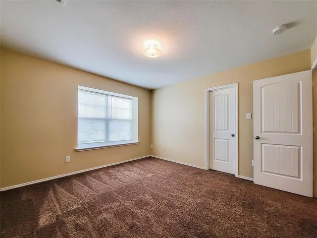 a backyard of a house