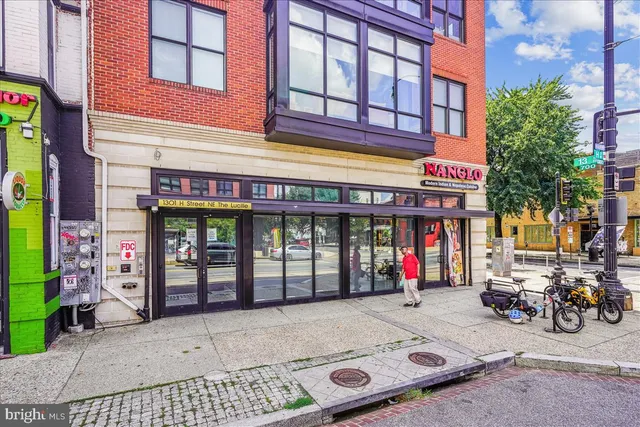 a view of outdoor seating