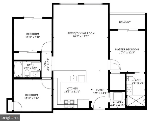 $3,800 | 1301 H Street Northeast, Unit 2, Washington, DC 20002
