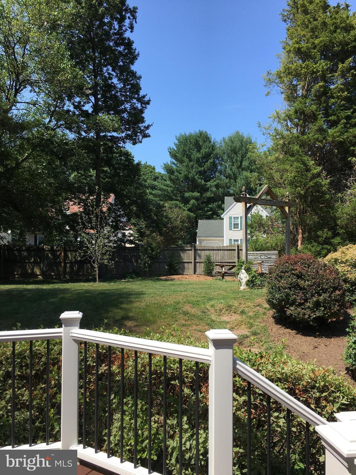 7516 Candytuft Court Springfield, VA 22153 - Photo 26 of 30 View in the backyard