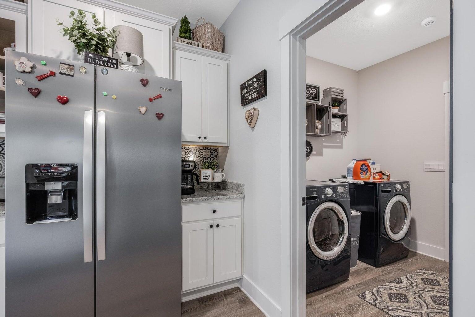 519 Mary Lou Way Crestview, FL 32539 - Photo 23 of 53 a view of storage and utility room with washer and dryer