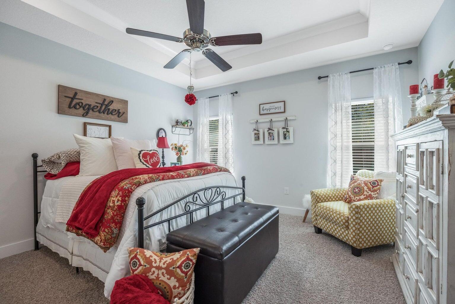 519 Mary Lou Way Crestview, FL 32539 - Photo 26 of 53 a bedroom with a bed couch and window