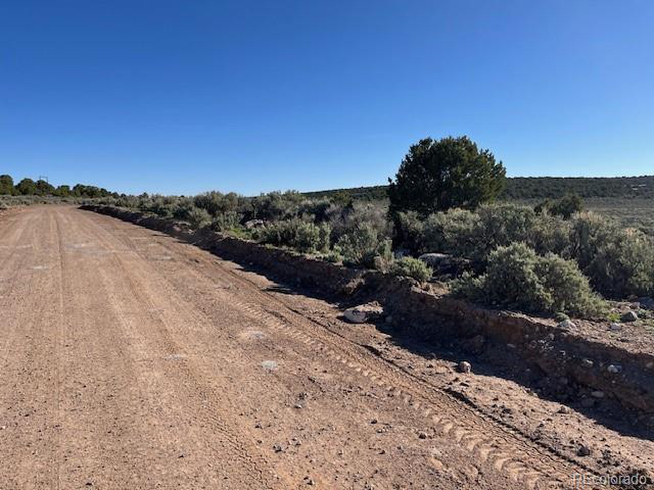 4 Elk Park Road San Luis, CO 81152 - Photo 3 of 30 Looking N along Elk Park Rd from SW corner of property.