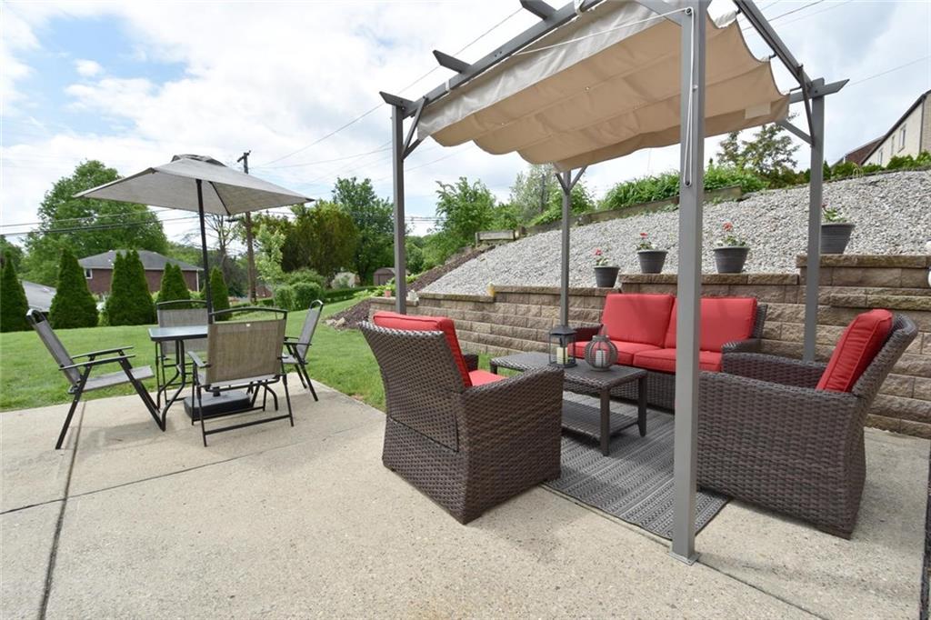 1138 Girard Road Pittsburgh, PA 15227 - Photo 22 of 25 Imagine those summer get togethers in this back yard oasis!