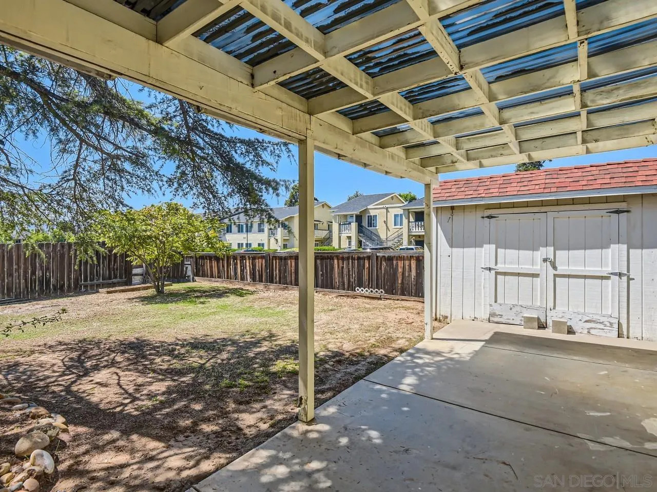 9209 Dunbarton Road Santee, CA 92071 - Photo 3 of 21 a view of a backyard of a house