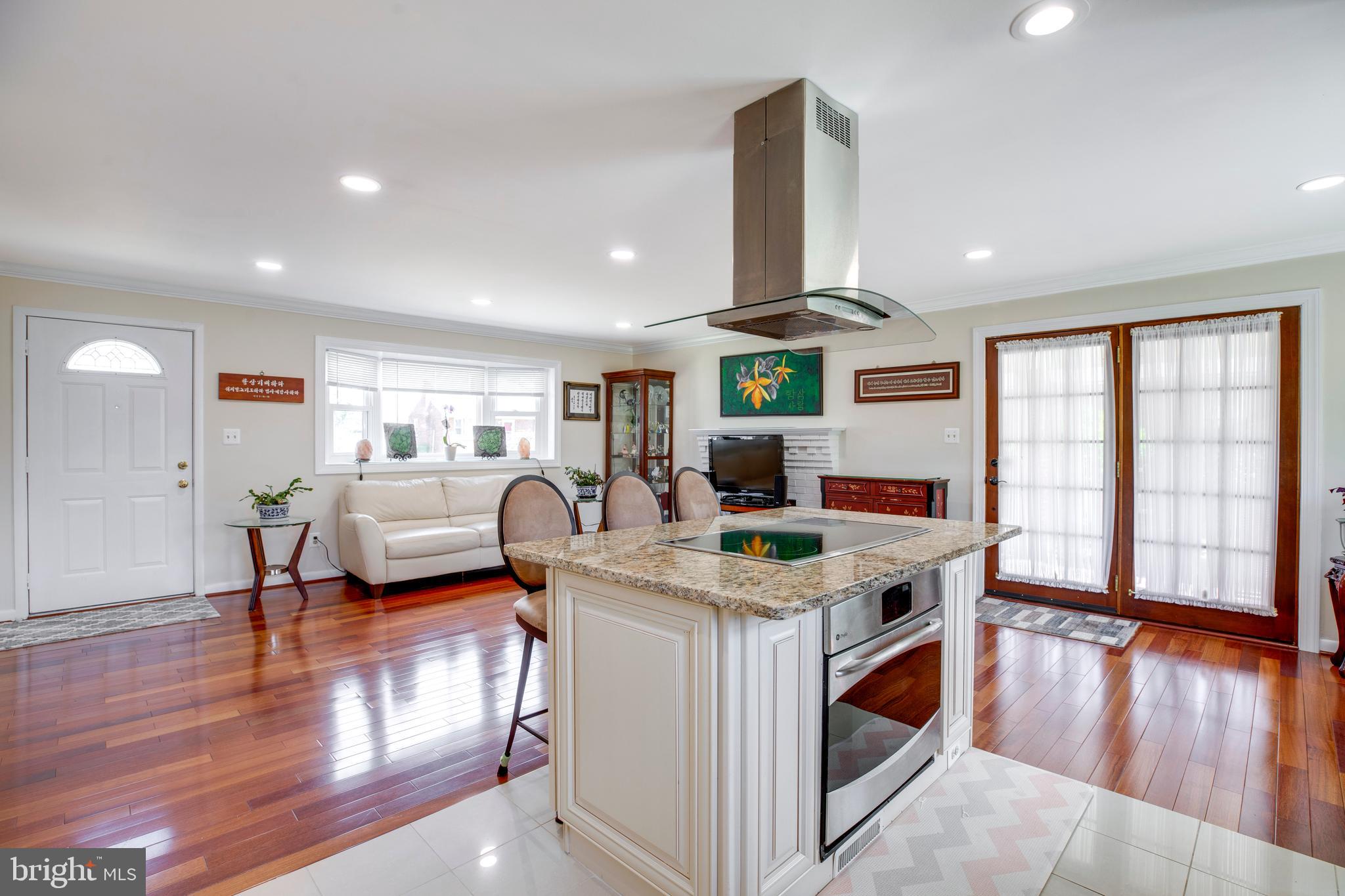 5705 Spruce Drive Clinton, MD 20735 - Photo 13 of 53 KITCHEN ISLAND- GRANITE COUNTER TOP