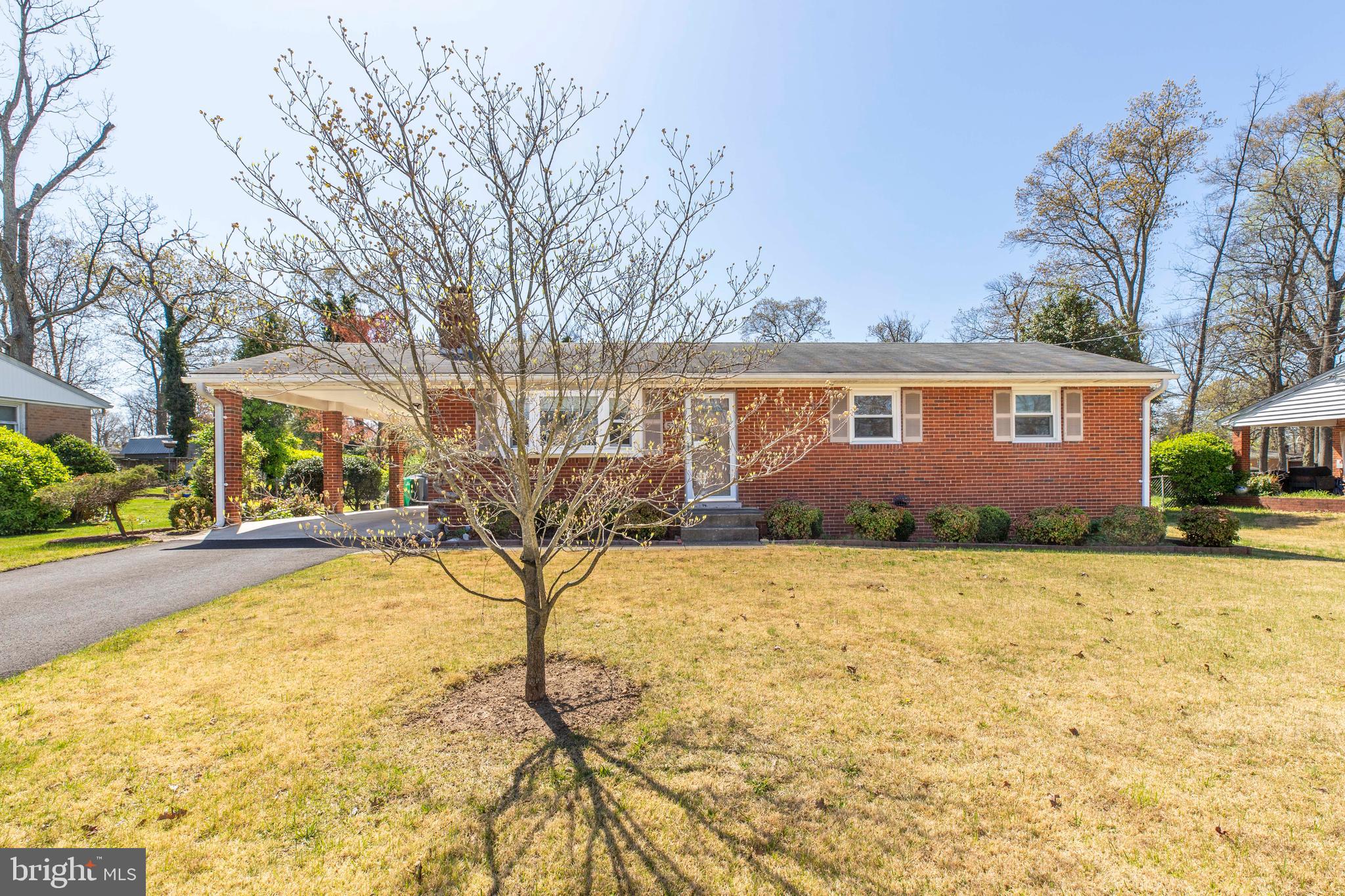 5705 Spruce Drive Clinton, MD 20735 - Photo 2 of 53 FRONT VIEW - RECENTLY RENOVATED