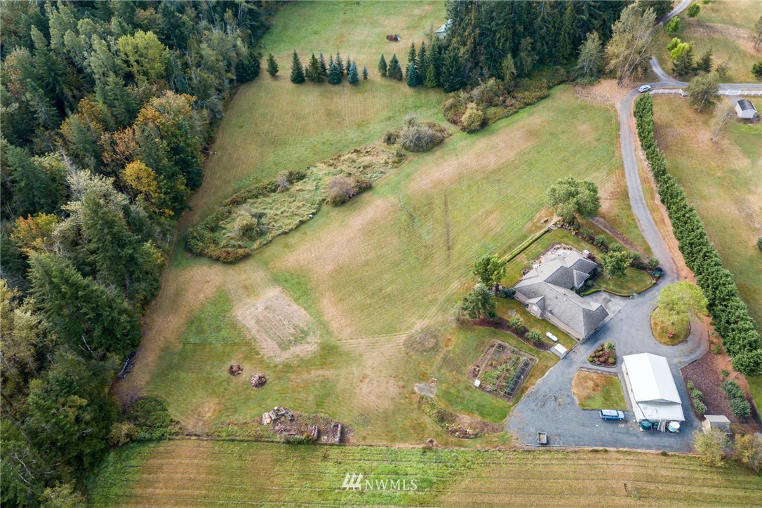 5044 Mission Road Bellingham, WA 98226 - Photo 40 of 40 an aerial view of residential houses with outdoor space