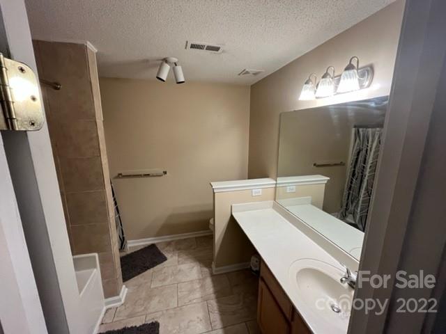 11047 Pointer Ridge Drive Charlotte, NC 28214 - Photo 16 of 26 a bathroom with a sink a toilet a mirror and vanity