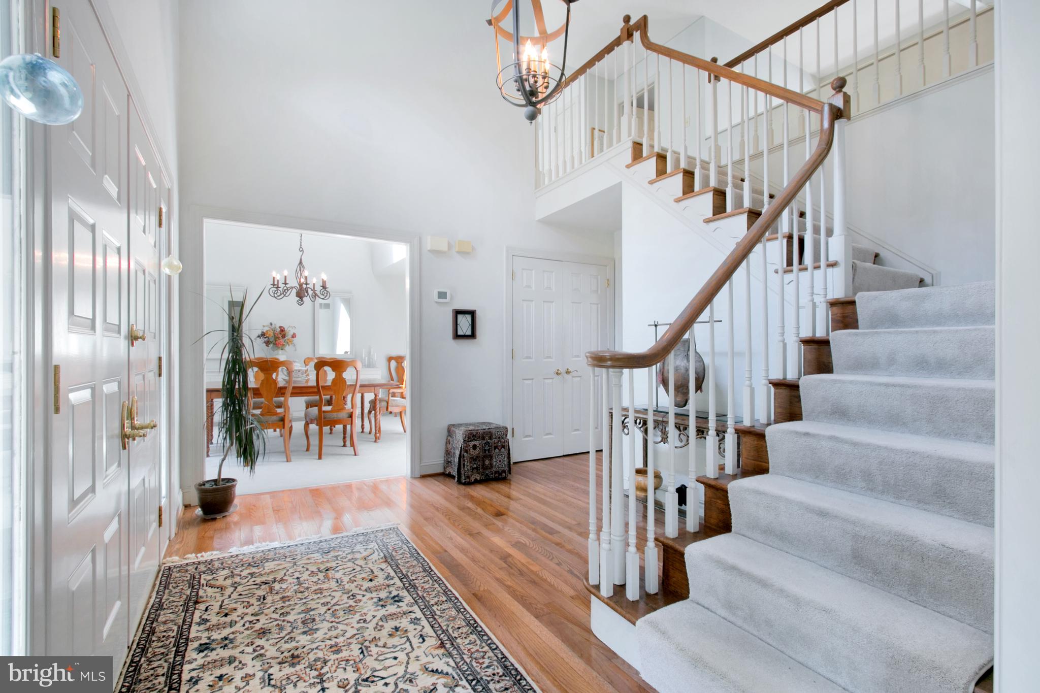 Foyer Leads to Dining Room
