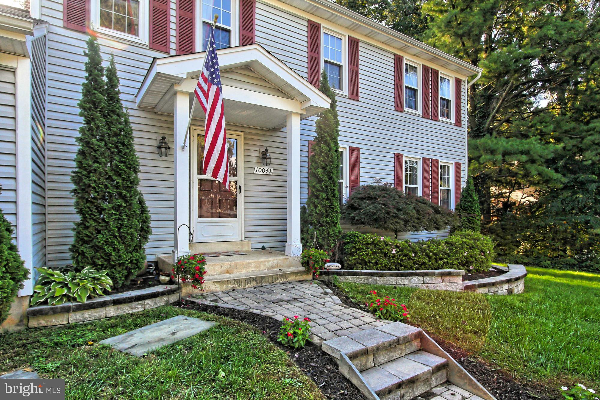 10041 Marshall Pond Road Burke, VA 22015 - Photo 2 of 30 Delightful gardens, stone walkway and hardscaping