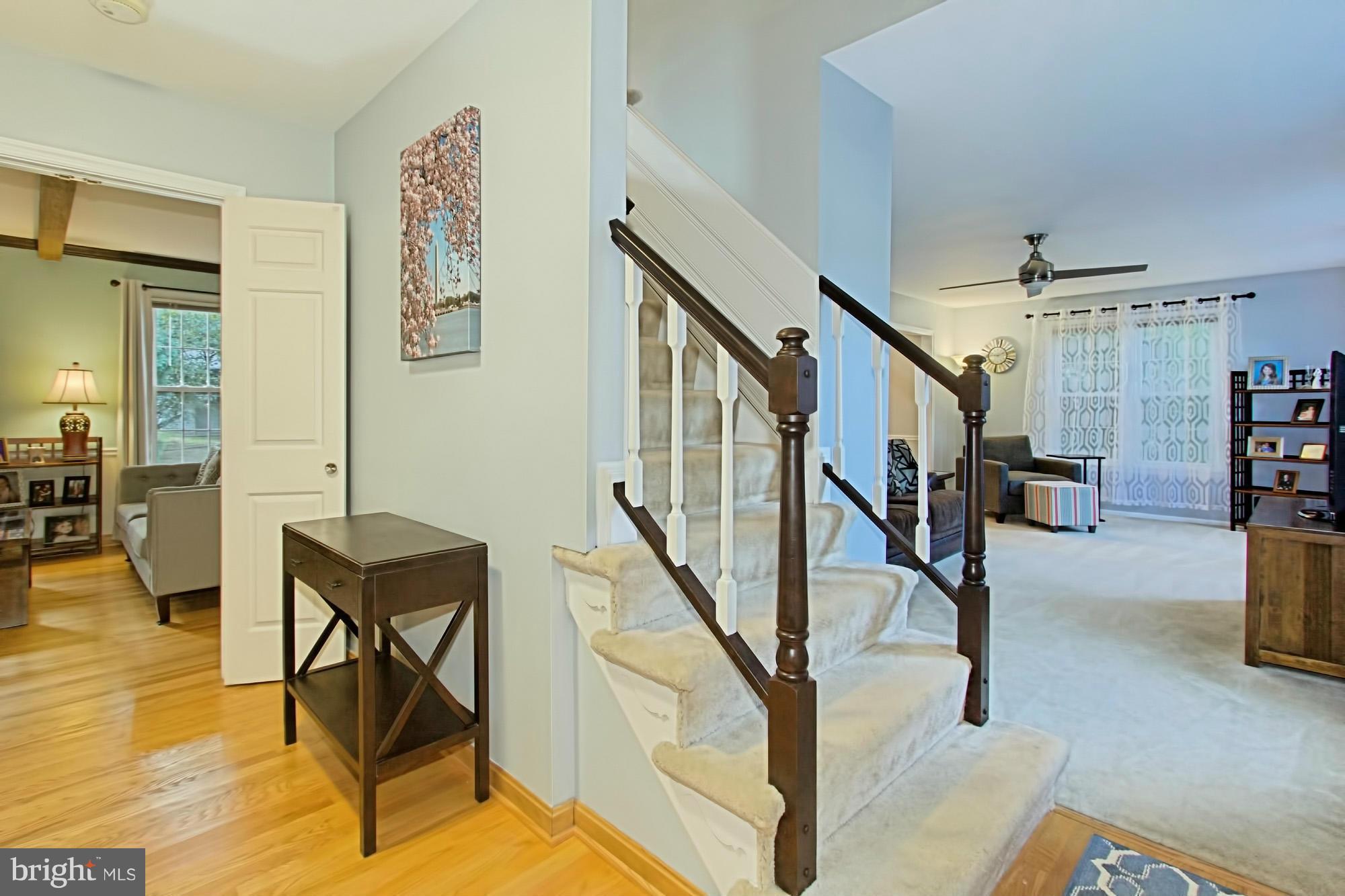10041 Marshall Pond Road Burke, VA 22015 - Photo 3 of 30 Foyer with light hardwoods usher you in