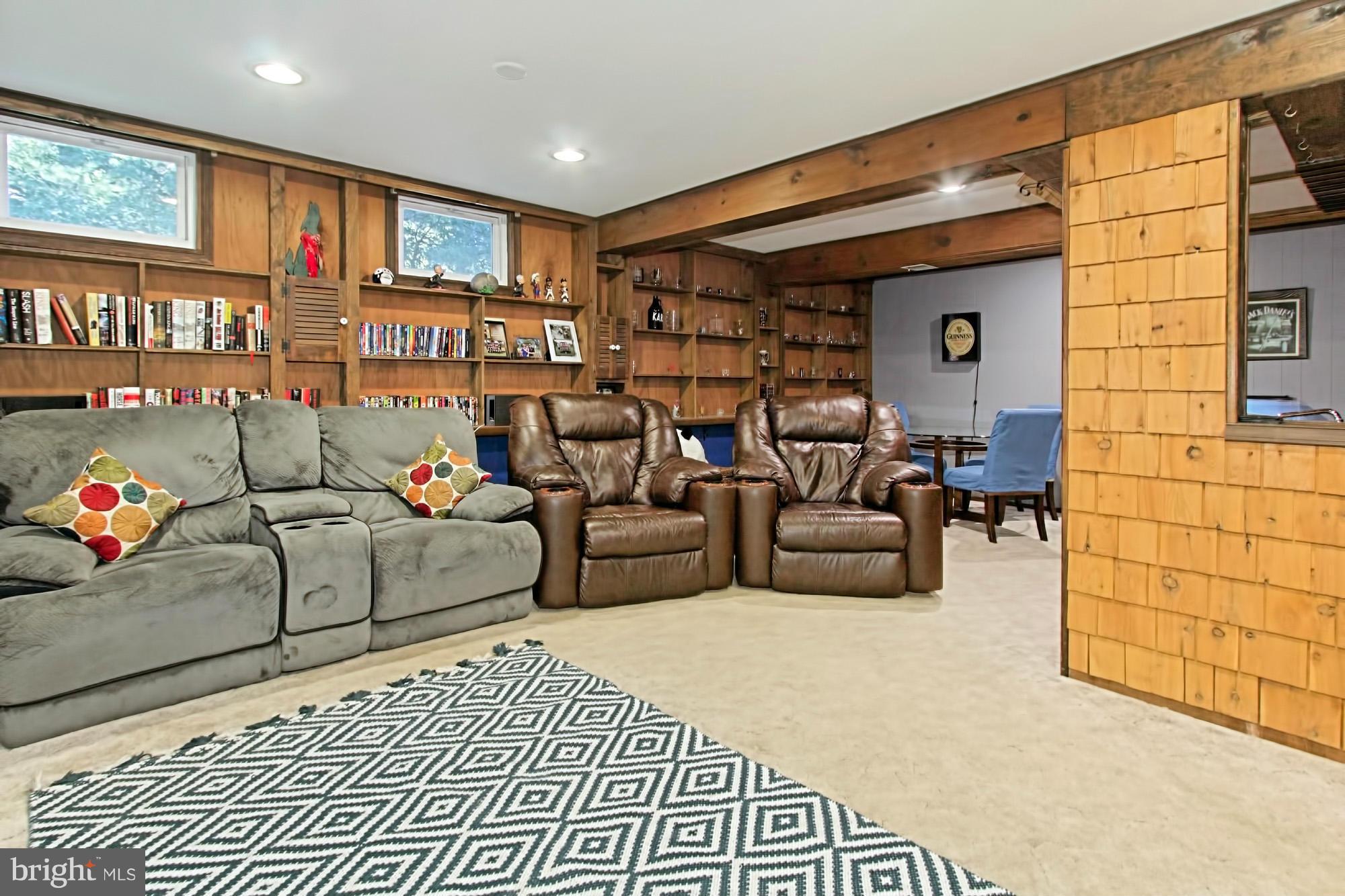 10041 Marshall Pond Road Burke, VA 22015 - Photo 21 of 30 Spacious Lower Level Rec Room