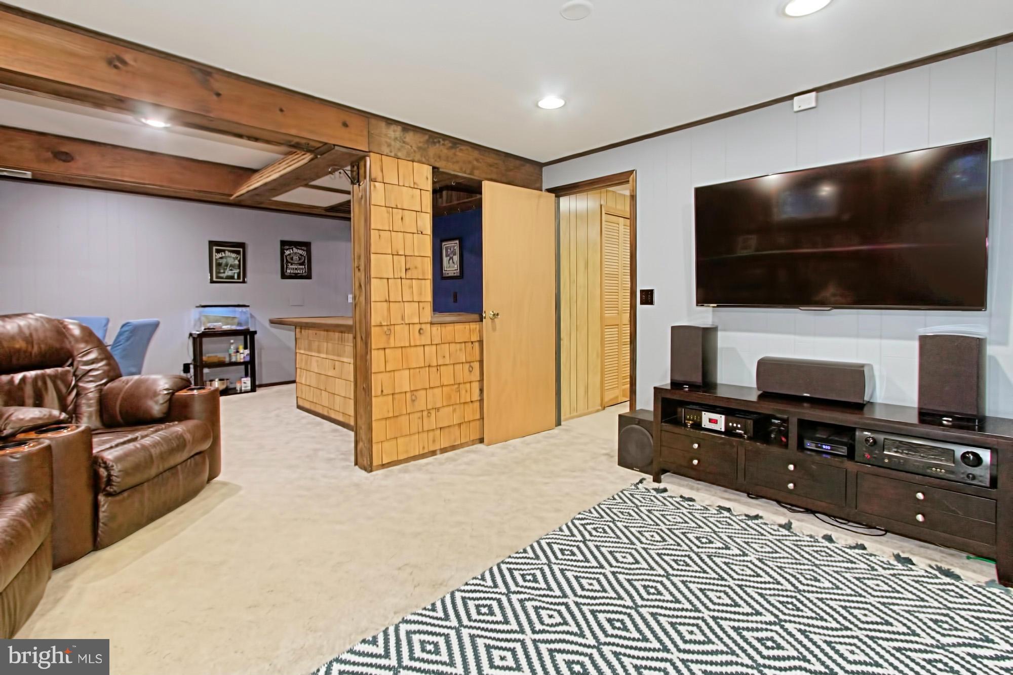 10041 Marshall Pond Road Burke, VA 22015 - Photo 22 of 30 Lower Level with wet bar & media area