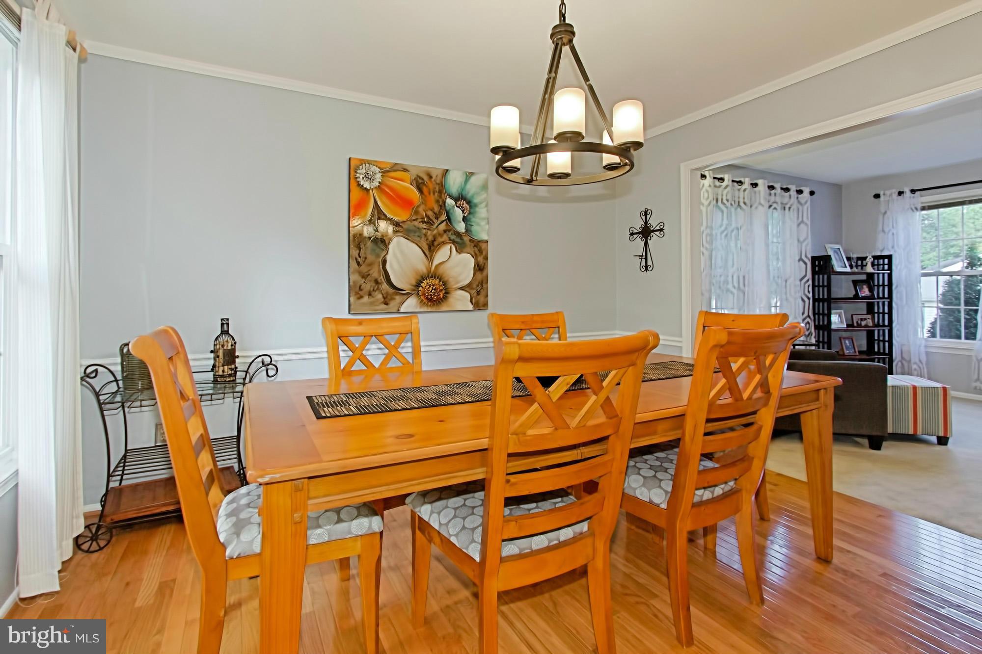 10041 Marshall Pond Road Burke, VA 22015 - Photo 7 of 30 Dining Rm sparkles w/ updated light
