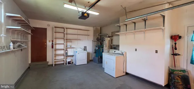 a view of a storage & utility room