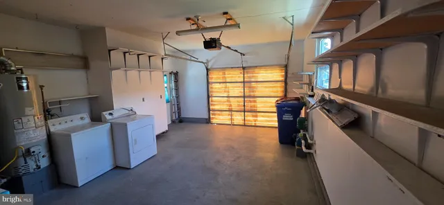 a view of a storage & utility room