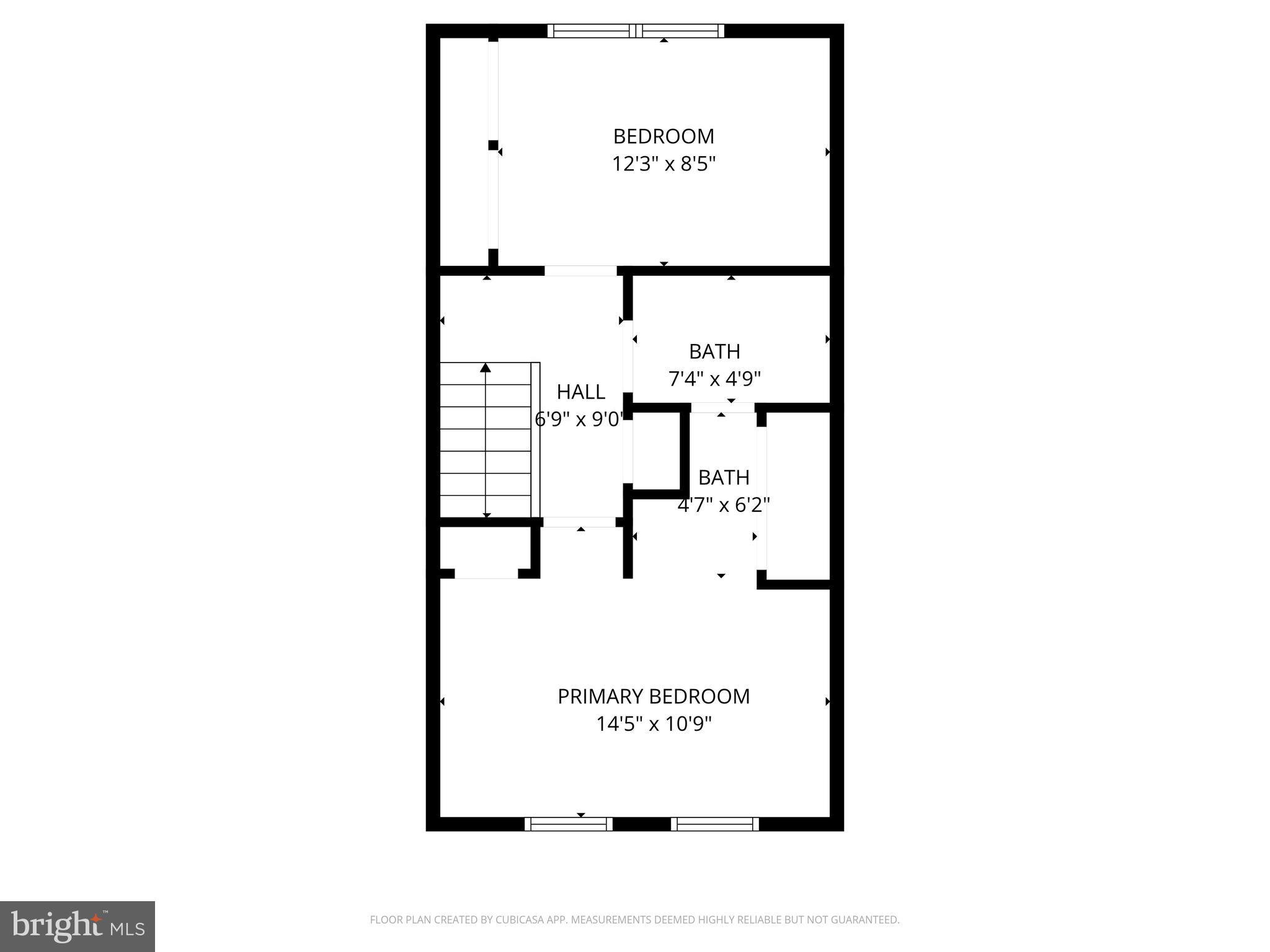 1915 Belmont Ridge Court Reston, VA 20191 - Photo 33 of 34 upper level with 2 bedrooms and full bath