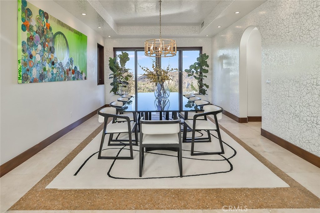 10 Sage Lane Bell Canyon, CA 91307 - Photo 14 of 65 a view of a dining room with furniture window and wooden floor