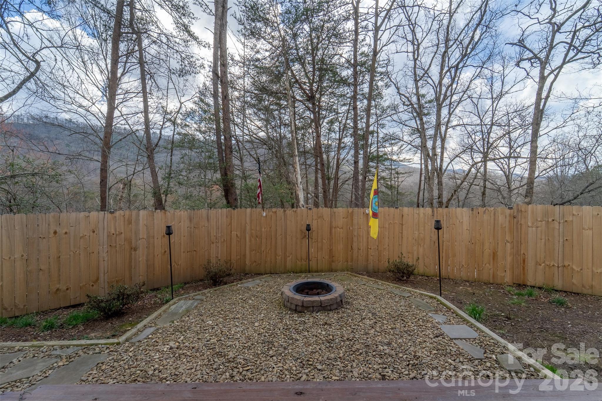 79 Abbey View Road Bryson City, NC 28713 - Photo 32 of 48 a backyard of a house