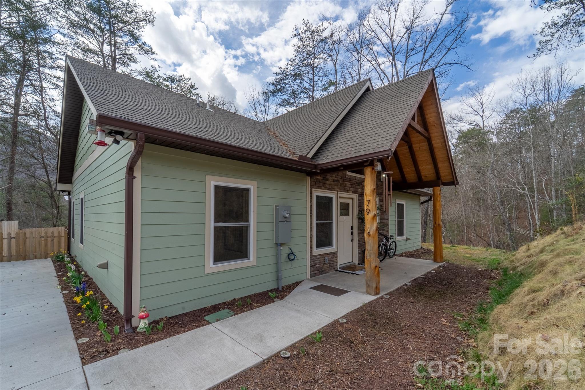 79 Abbey View Road Bryson City, NC 28713 - Photo 40 of 48 a view of a house