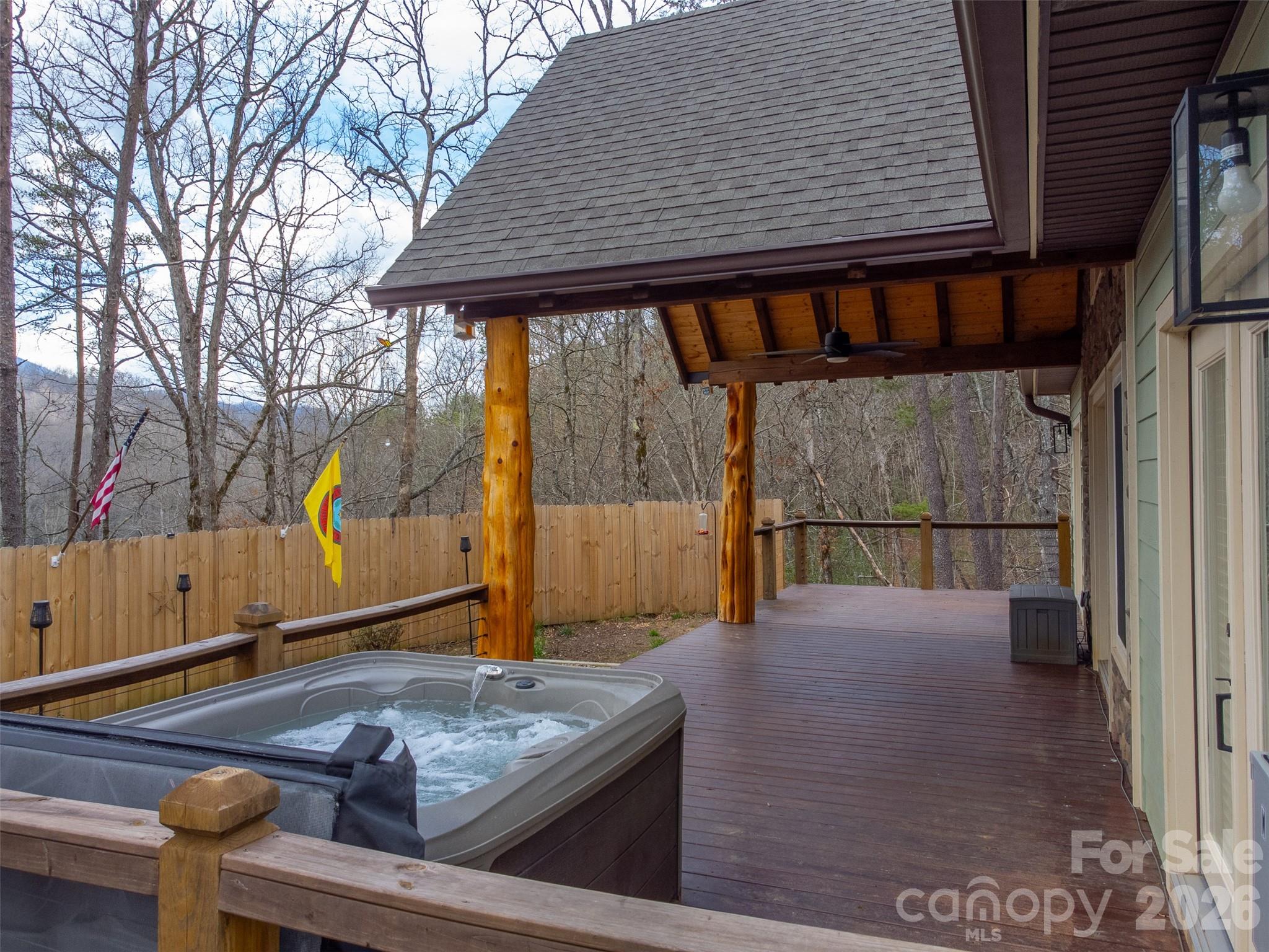 79 Abbey View Road Bryson City, NC 28713 - Photo 45 of 48 a view of outdoor space and deck