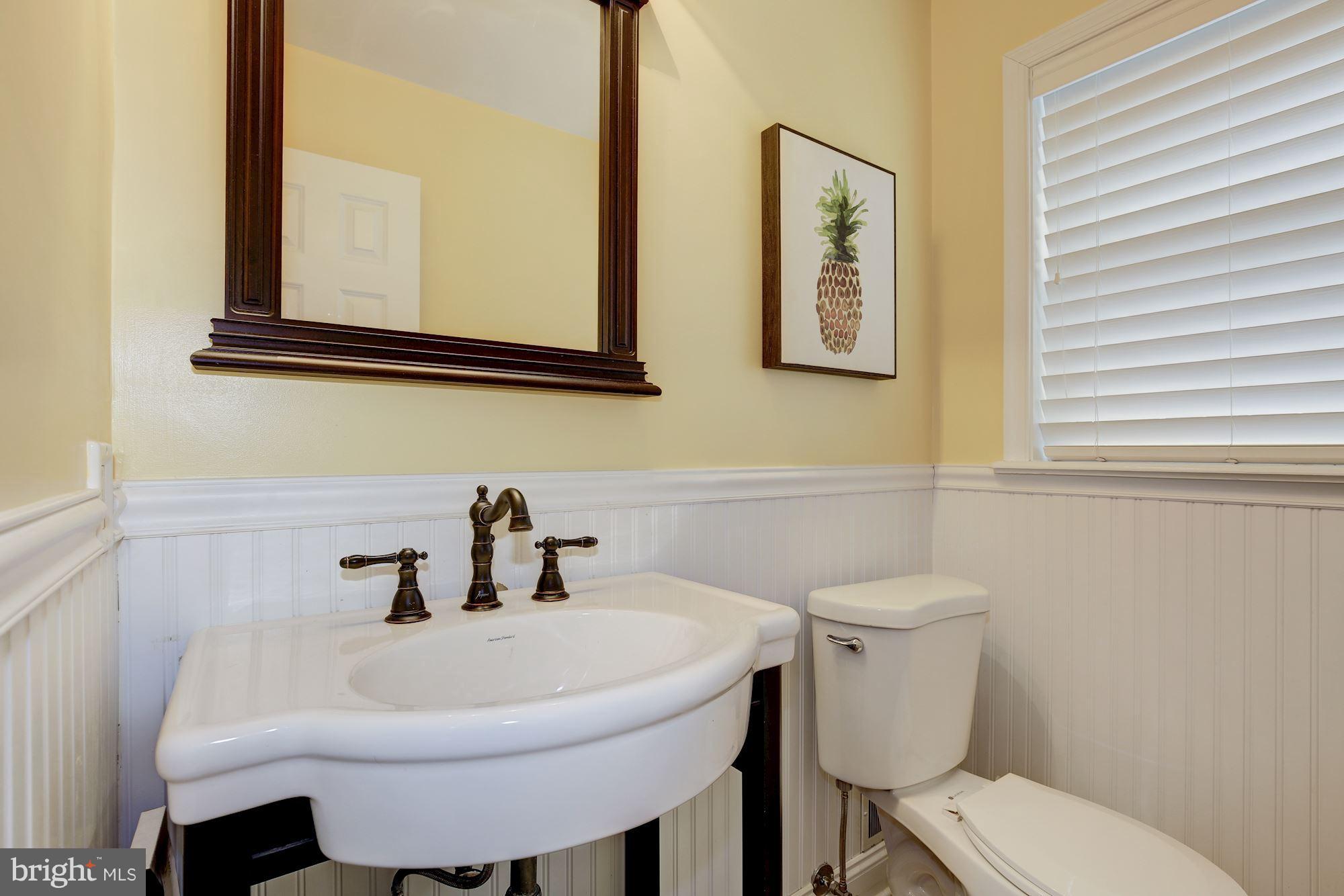 4510 Chestnut Street Bethesda, MD 20814 - Photo 11 of 26 First floor powder room