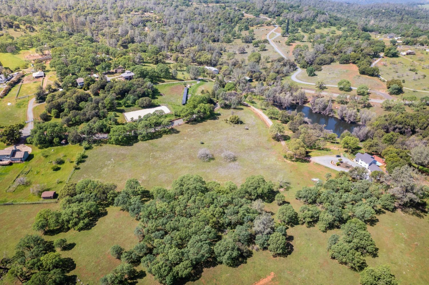 4915 Salmon Falls Road Pilot Hill, CA 95664 - Photo 10 of 12 a view of a yard with a space