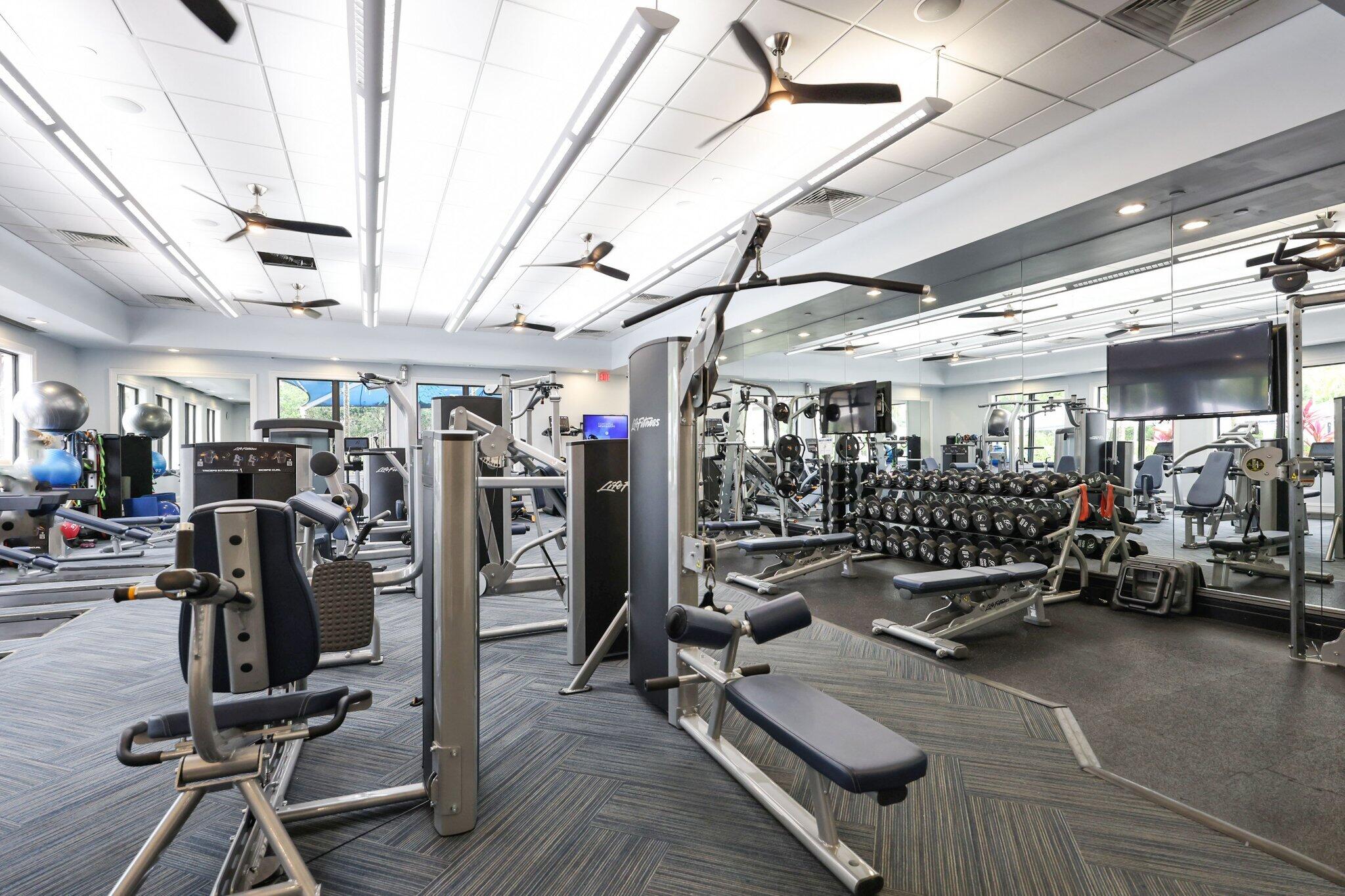 8539 Lewis River Road Delray Beach, FL 33446 - Photo 45 of 49 a view of a room with gym equipment