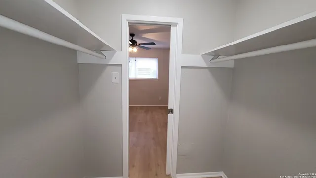 a view of closet