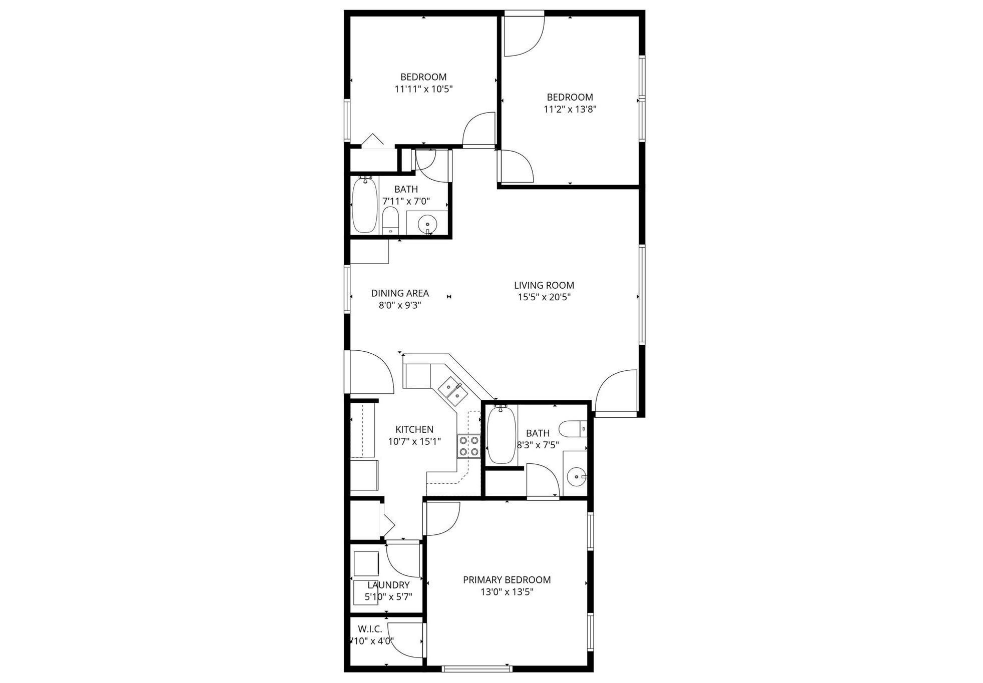 3372 4th Street Elkton, FL 32033 - Photo 36 of 36 View of property floor plan