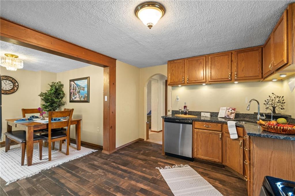 2381 Highway 18 Clinton, PA 15026 - Photo 13 of 27 a kitchen with granite countertop lots of counter top space and dining table