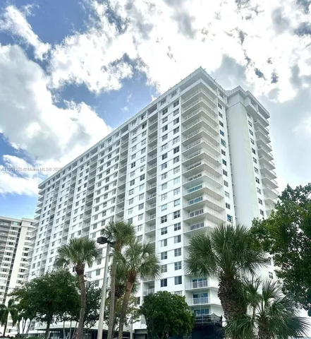 a front view of a building