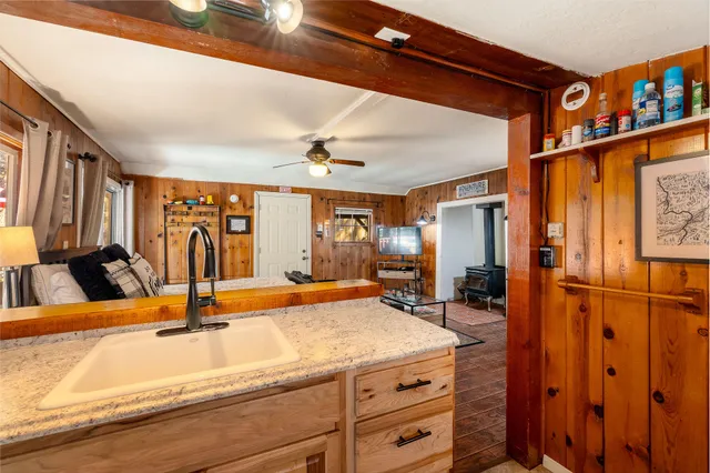 a view of a living room