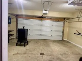 a view of utility room with a window