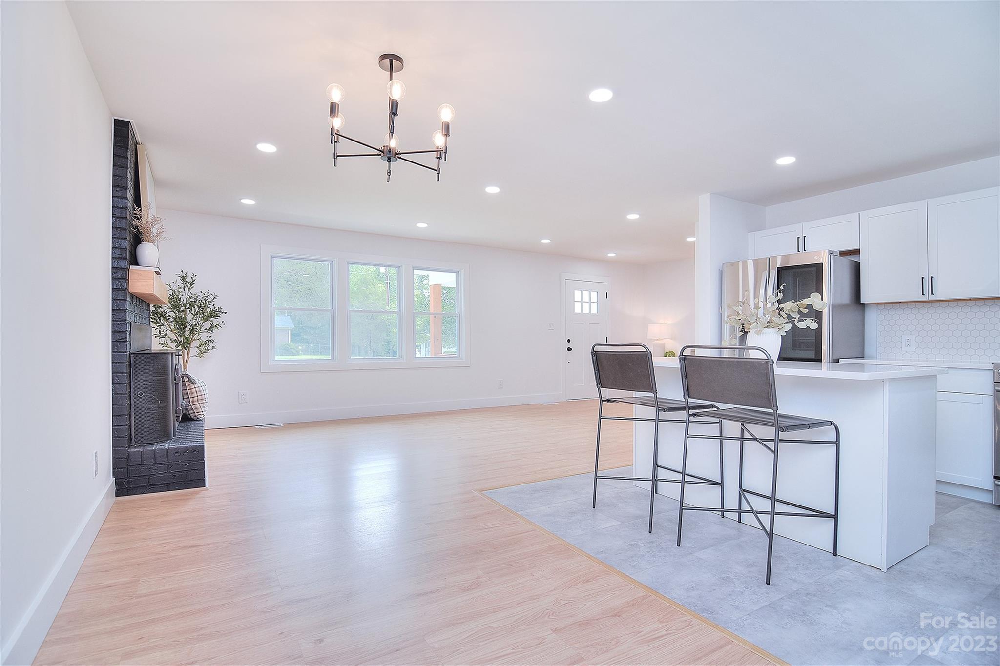 838 Culdesac Road Lancaster, SC 29720 - Photo 4 of 30 a view of a kitchen and dining room