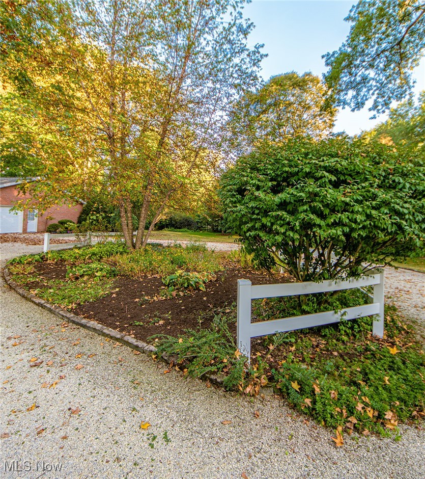 1107 Tanager Road Akron, OH 44333 - Photo 39 of 43 Natural island creates a circular driveway