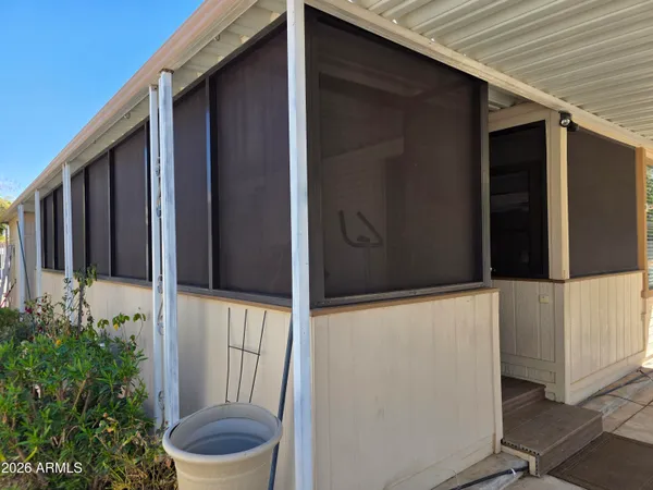 a view of outdoor space and deck