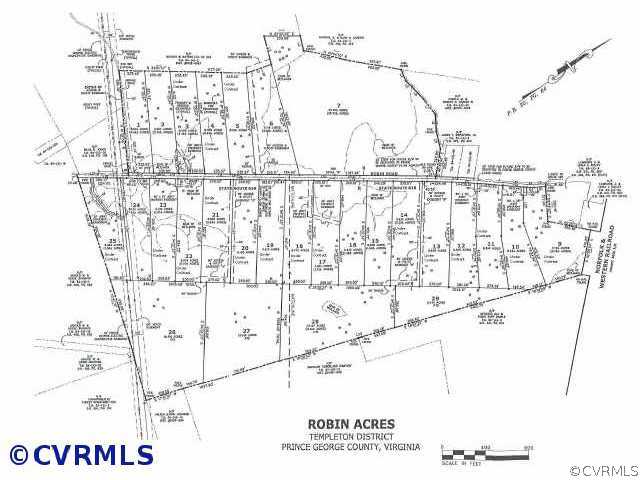 Lot 25 Robin Road Disputanta, VA 23842 - Photo 3 of 3 Other - Plat of Robin Acres