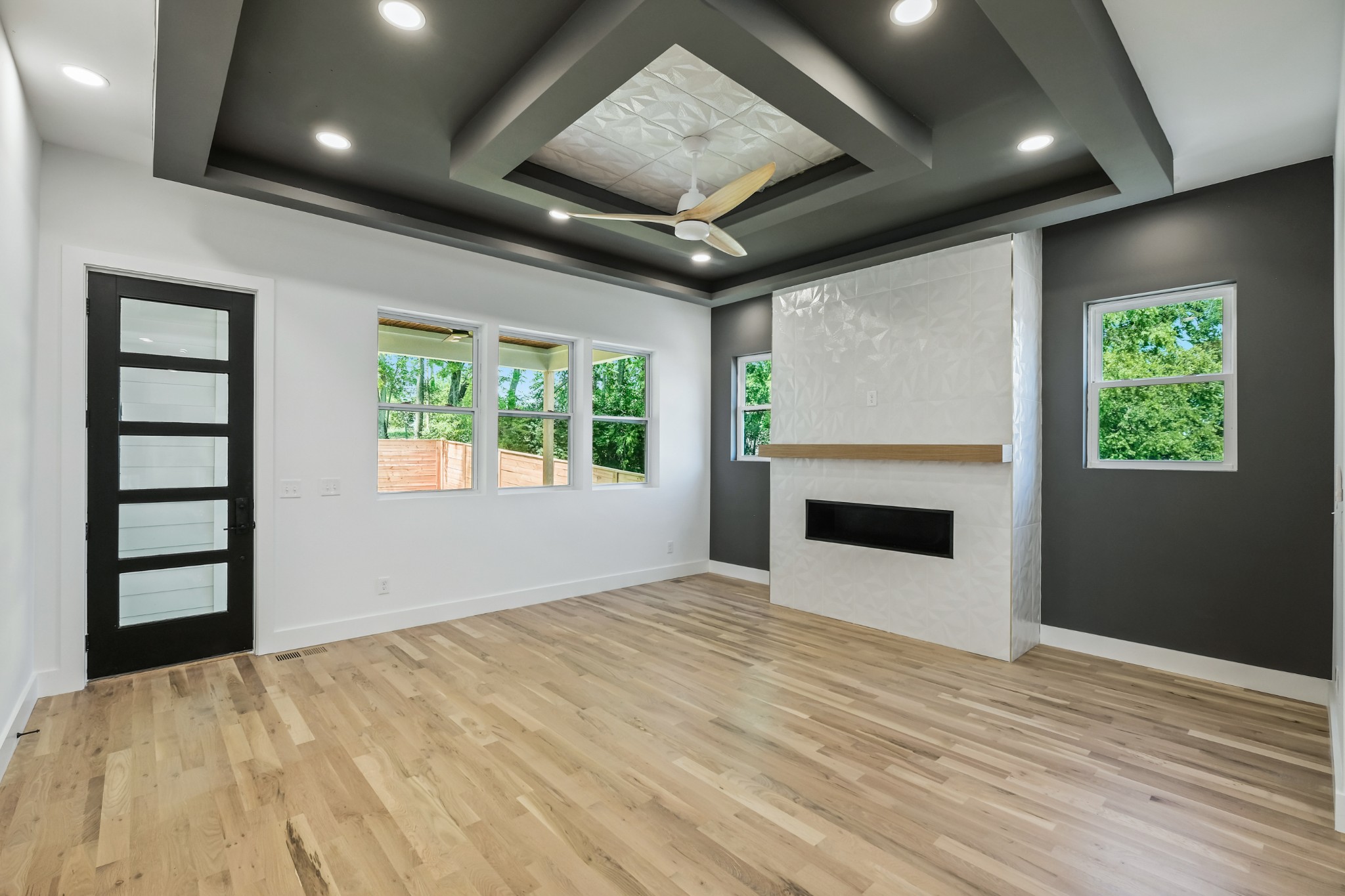 629 B Ries Avenue Nashville, TN 37209 - Photo 24 of 62 a view of an empty room with a window and fireplace