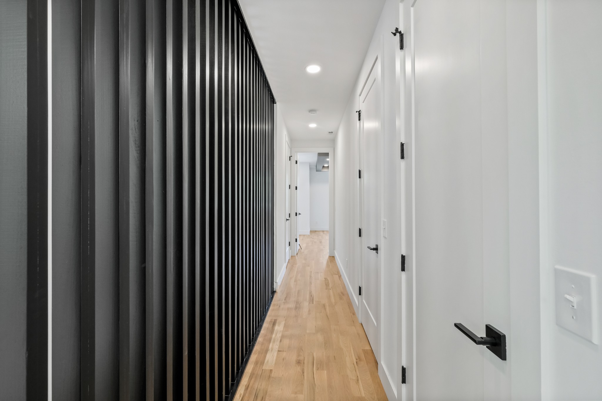 629 B Ries Avenue Nashville, TN 37209 - Photo 36 of 62 a view of a hallway with wooden floor