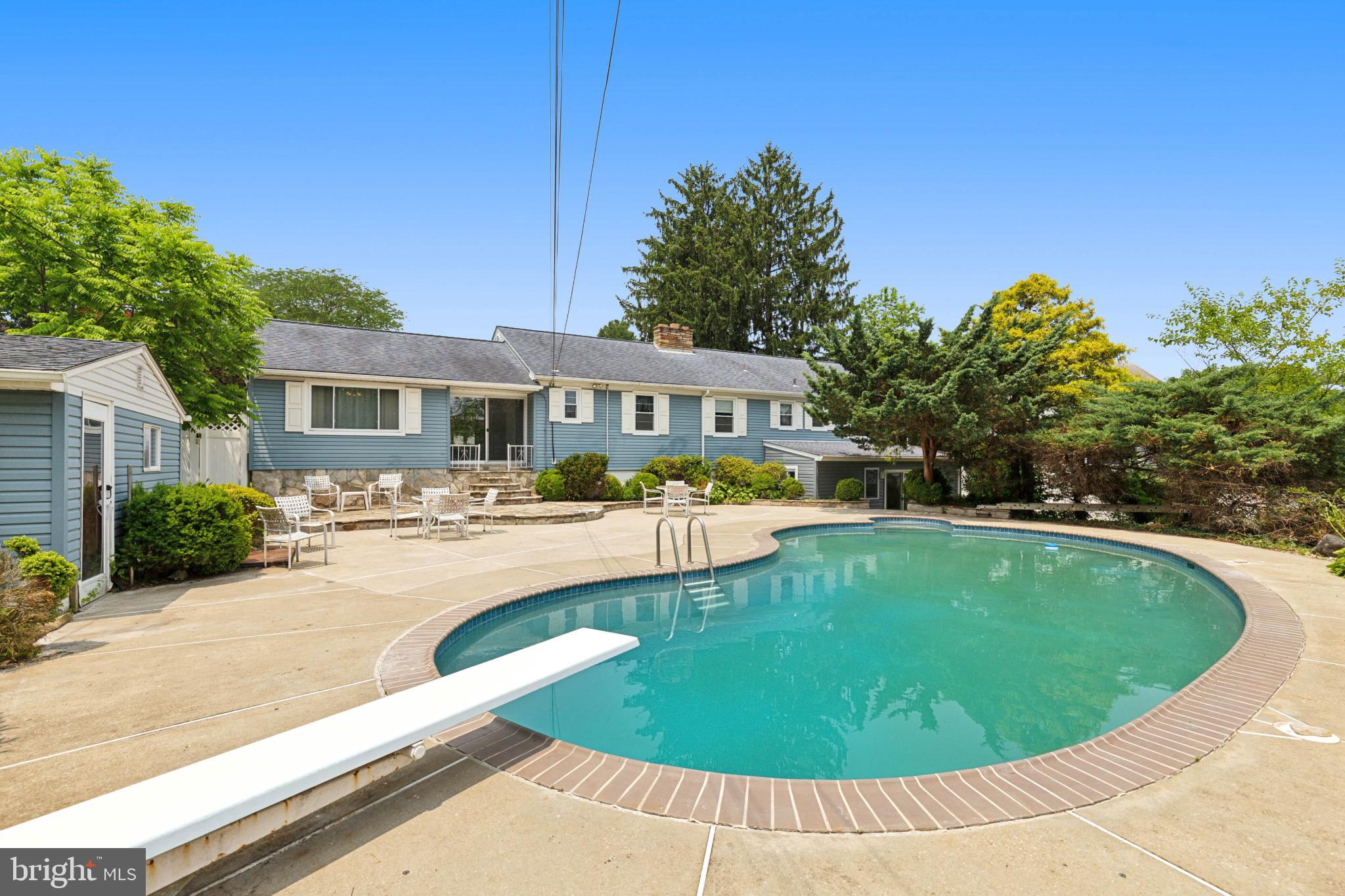 4009 High Point Road Ellicott City, MD 21042 - Photo 44 of 51 a view of a swimming pool with a patio