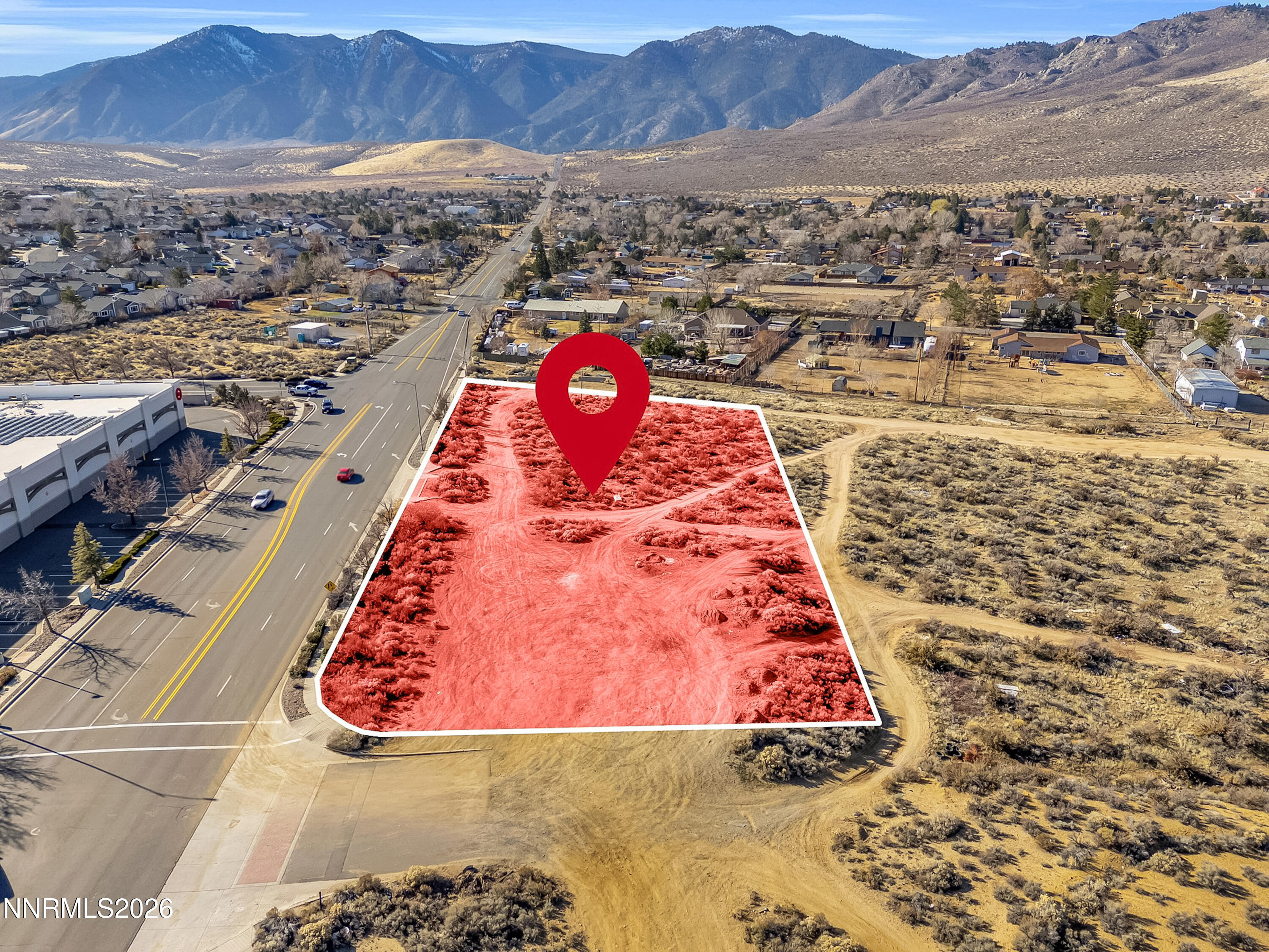 908 Jacks Valley Road Carson City, NV 89705 - Photo 15 of 17 a view of aerial view of residential houses with outdoor space