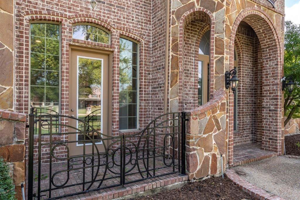 1000 Saddlebrook Drive Lucas, TX 75002 - Photo 3 of 39 Entrance to property featuring small courtyard